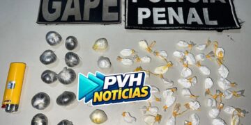 NO 603: Apenados são flagrados com drogas em presídio na capital