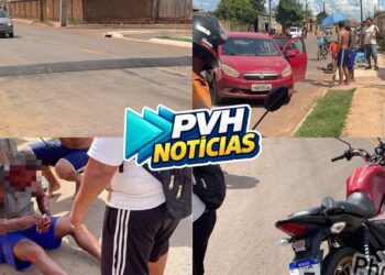 URGENTE: Motociclista sofre queda em lombada sem sinalização no Tres Marias