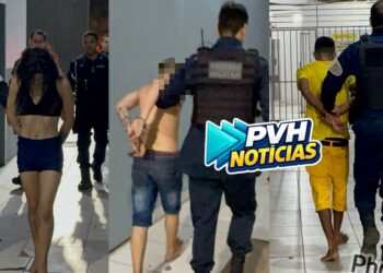 AÇÃO DO BOPE: PM fecha boca de fumo e flagra trio com droga na zona sul