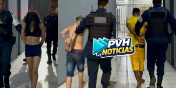 AÇÃO DO BOPE: PM fecha boca de fumo e flagra trio com droga na zona sul