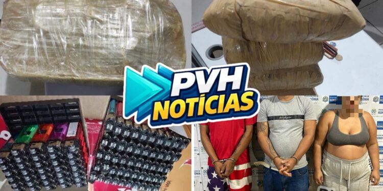 TRÁFICO: Trio é preso com drogas em boca de fumo durante operação do BOPE na zona sul