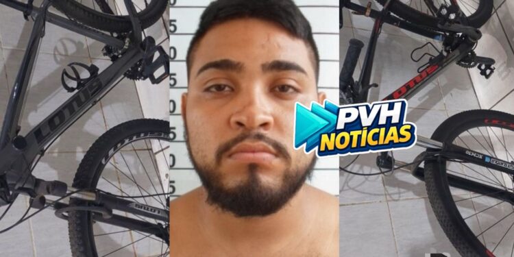 PERSEGUIÇÃO: Ladrão é preso após furto de duas bikes em condomínio na capital