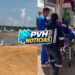 URGENTE: Trabalhador fica ferido apôs queda em balsa depois da ponte