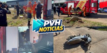 URGENTE: RAM avança cruzamento e causa grave acidente com mulher e criança em moto