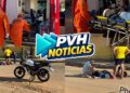 URGENTE: Grave acidente entre duas motocicletas deixa quatro pessoas feridas em Porto Velho