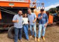 Deputado Laerte Gomes destaca fortalecimento do setor produtivo durante entrega de colheitadeira em Nova Brasilândia