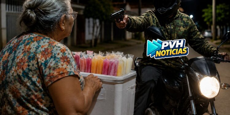 SEM PIEDADE: Idosa de 72 anos é assaltada enquanto vendia dindin em frente de residência na zona sul