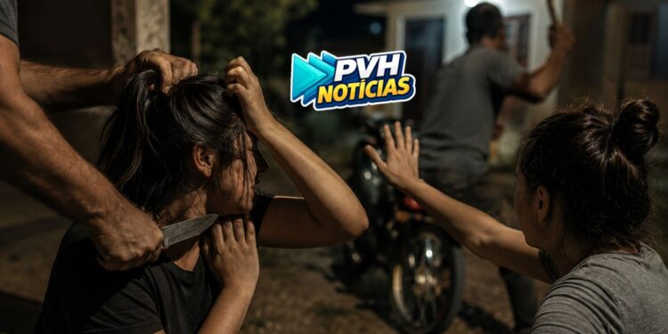 REVOLTADO: Adolescente é agredida pelo namorado por causa do pneu furado da moto