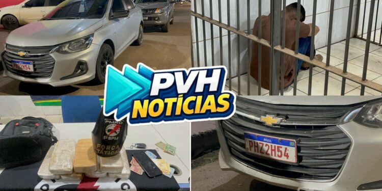 ATUALIZADA: Taxista é preso com 7kg de cocaína antes de entregar para “Mulher do Corolla” na zona leste