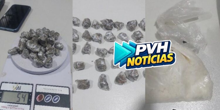 Suspeito de furtos é preso com drogas durante operação da PM em Porto Velho