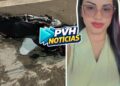 URGENTE: Passageira de moto aplicativo morre apôs grave acidente em Porto Velho
