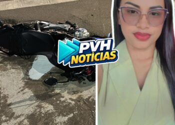 URGENTE: Passageira de moto aplicativo morre apôs grave acidente em Porto Velho