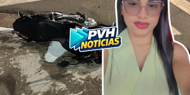 URGENTE: Passageira de moto aplicativo morre apôs grave acidente em Porto Velho