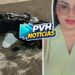 URGENTE: Passageira de moto aplicativo morre apôs grave acidente em Porto Velho