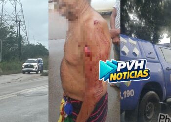 URGENTE: Idoso é atacado a facadas pelo Ex-enteado em Porto Velho