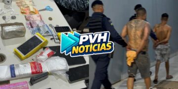 DESMANTELADA: PM estoura boca de fumo e prende dupla com drogas na zona sul
