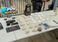AÇÃO RÁPIDA – Adolescente e comparsa são detidos com arma, drogas e moto roubada após assalto na zona sul