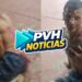 NAS COSTAS: “Venezuelano das bolinhas” é esfaqueado e busca ajuda de policiais na região central de Porto Velho