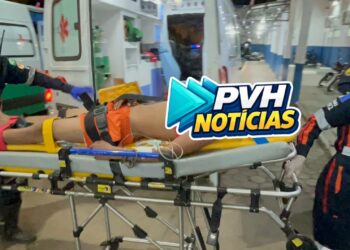ATUALIZADA: Policial aposentado reage a tentativa de assalto e adolescente é baleado em Porto Velho