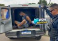 URGENTE: Homem é preso após ser flagrado furtando fiação de ônibus na zona Leste de Porto Velho