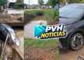 ALAGADO: Motorista faz conversão e cai em córrego durante chuva forte em Porto Velho – Veja Vídeo