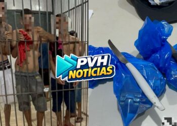 ESPERANDO BUSÃO: Bando é detido após roubo no centro de Porto Velho