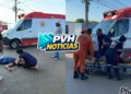 URGENTE: Atropelamento deixa duas mulheres feridas na zona leste – Veja Vídeo