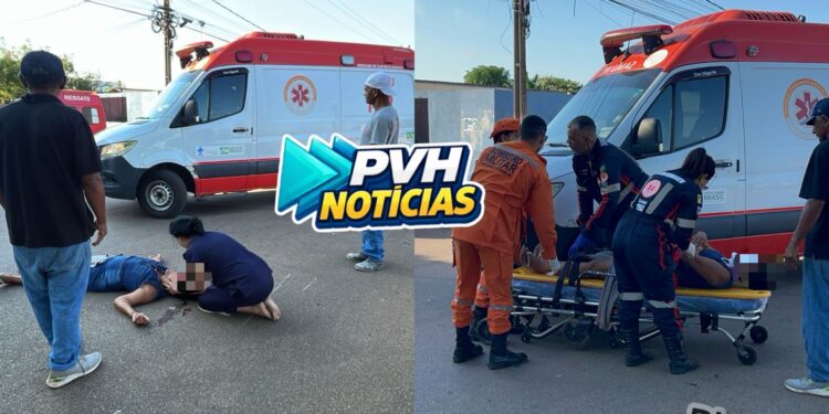 URGENTE: Atropelamento deixa duas mulheres feridas na zona leste – Veja Vídeo