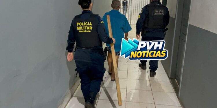 DONO DE HOTEL: Idoso é preso acusado de usar pedaço de madeira e foice para agredir esposa – Veja Vídeo