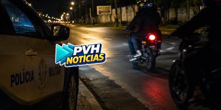 Vigilante tem motocicleta roubada por quatro criminosos durante na Avenida Farquar em Porto Velho