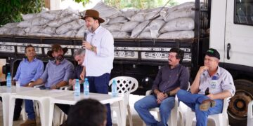 Emenda de Alex Redano garante entrega de condicionadores de solo para 120 produtores rurais de Alta Floresta d’Oeste