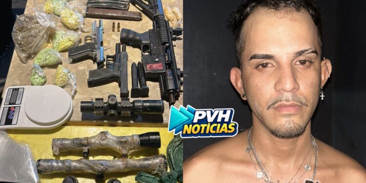 OPERAÇÃO MÁXIMUS: Homem é preso com drogas e até metralhadora enterrada em antiga boate na zona sul