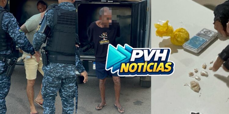 BECO DA DUQUE: Força Tática prende dupla com drogas perto de vala na Duque de Caxias