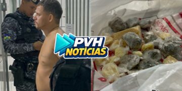 VULGO “PENSADOR”: Força Tática prende líder de facção com drogas em distrito de Porto Velho