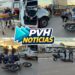 URGENTE: Mulher fica ferida em batida entre motos no centro