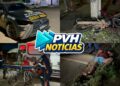 URGENTE: Cabo da PM sofre grave acidente de moto no centro