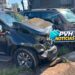 URGENTE: Forte batida deixa motorista de Jeep ferida no centro