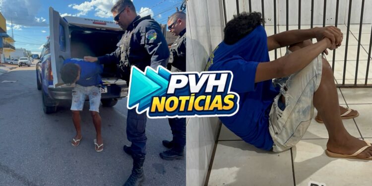 URGENTE: PM age rápido e prende acusado de matar homem a facadas na zona sul