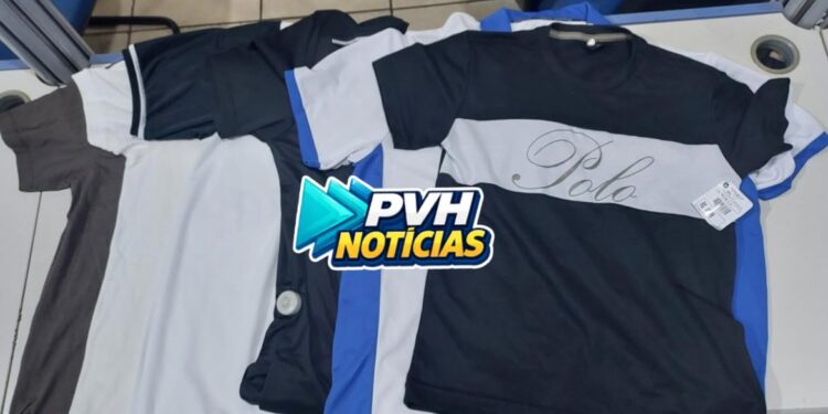 PREPARADA: Mulher é presa após furto de camisas com bolsa adaptada no Porto Velho Shopping