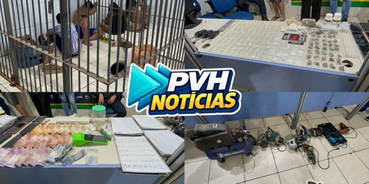 PM fecha boca de fumo e prende quadrilha com grande quantidade de drogas no Mariana