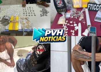 ATUALIZADA: Traficante é preso com porções e 1kg de drogas na zona leste