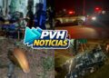 URGENTE: Acidente entre três veículos deixa dois feridos graves na BR-319