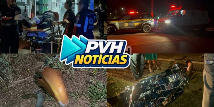 URGENTE: Acidente entre três veículos deixa dois feridos graves na BR-319