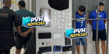 ATUALIZADA: Trio é preso com droga após perseguição e tiroteio na zona sul
