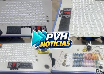TRÁFICO: PM prende suspeitos com mais de 100 porções de drogas na zona leste
