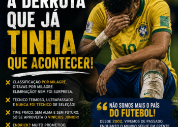 COLUNA DO CARLOS CALDEIRA – A crônica de uma eliminação anunciada