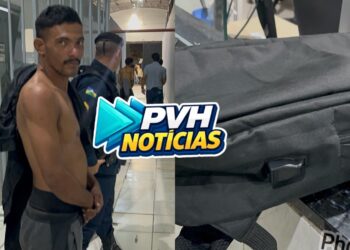 CONFESSOU: Apenado monitorado é preso após ser flagrado com notebook furtado no centro
