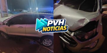 ABANDONOU: Motorista foge após bater carro em poste e abandonar veículo na zona Leste