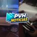 ABANDONOU: Motorista foge após bater carro em poste e abandonar veículo na zona Leste