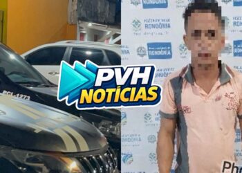 CONFESSOU: Homem é preso após furto de celular e esconder aparelho na casa do pai em Porto Velho